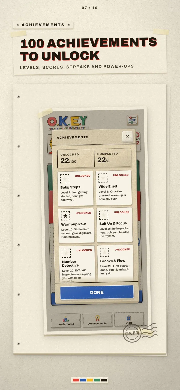 O.K.E.Y: OnlyKindOfEvolvedYet 7/10